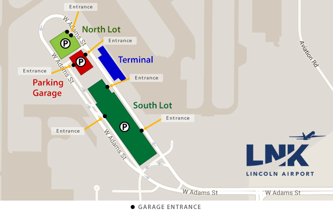 Parking at Lincoln Airport -Lincoln Airport